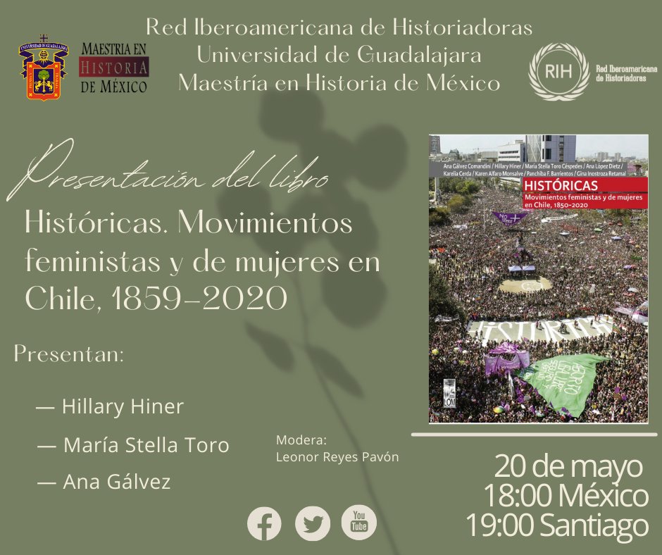 Presentación de Históricas en la Red Iberoamericana de Historiadoras