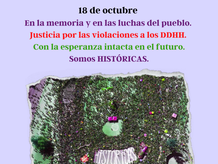 18 de octubre en la memoria y en las luchas del pueblo.