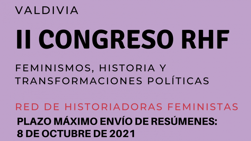 II Congreso de la Red de Historiadoras Feministas 2021
