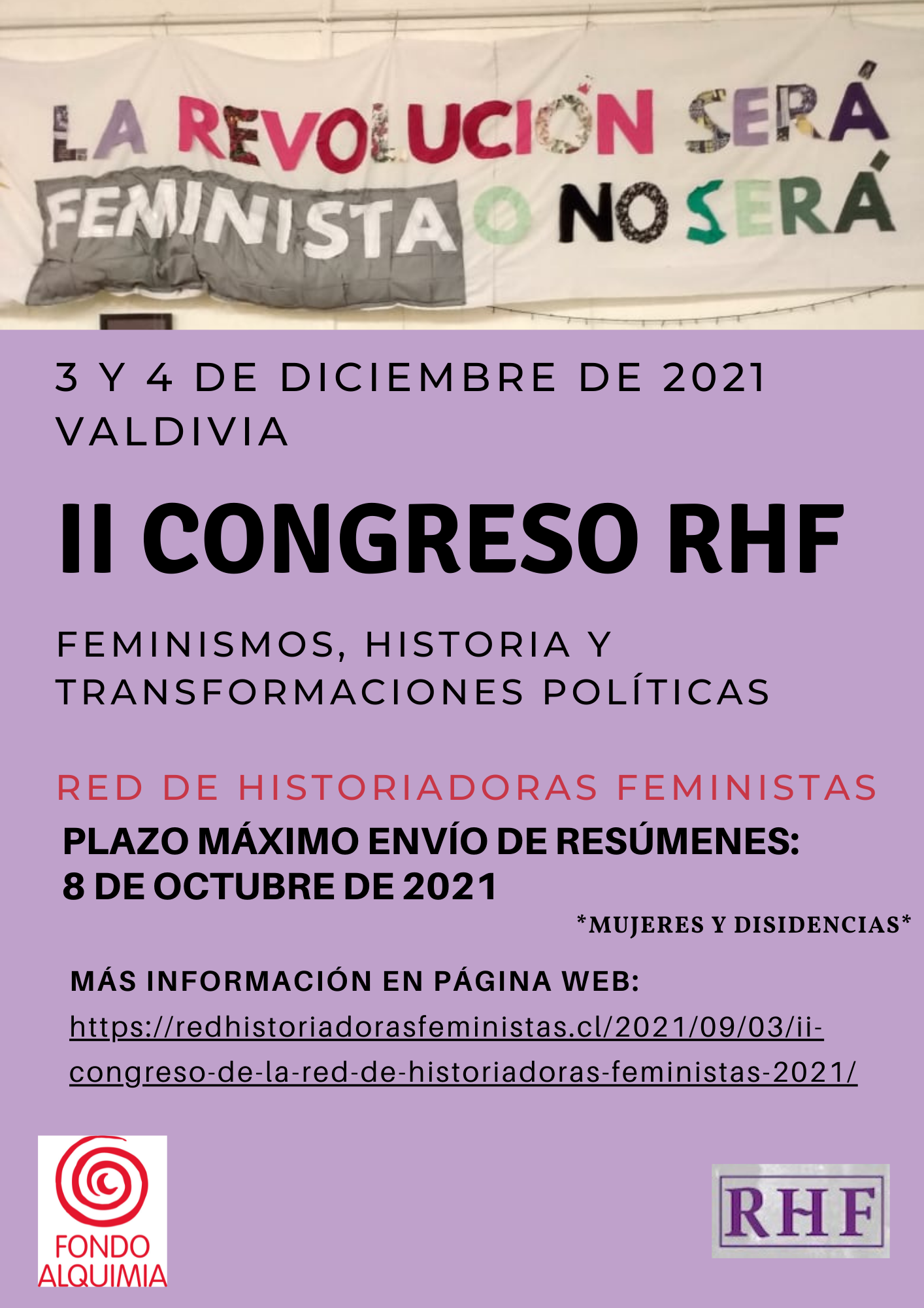 II Congreso de la Red de Historiadoras Feministas 2021