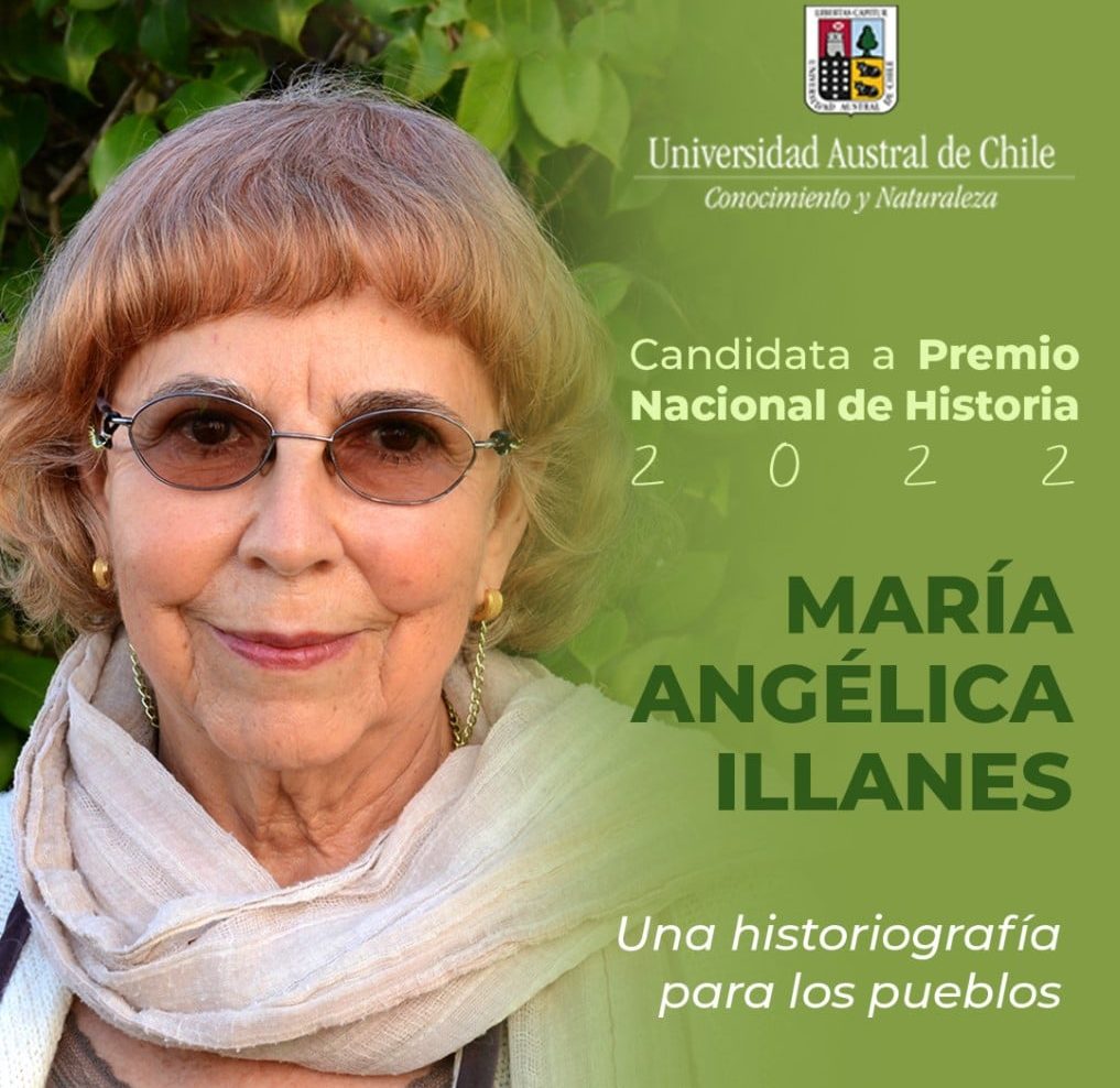 Envía tu video apoyando la candidatura de María Angélica Illanes al Premio Nacional de Historia 2022