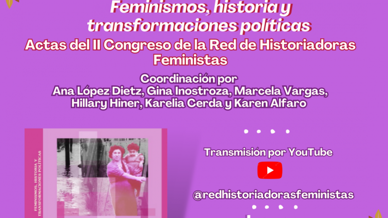 Presentación libro de Actas del II Congreso de la RHF «Feminismos, historia y transformación política»